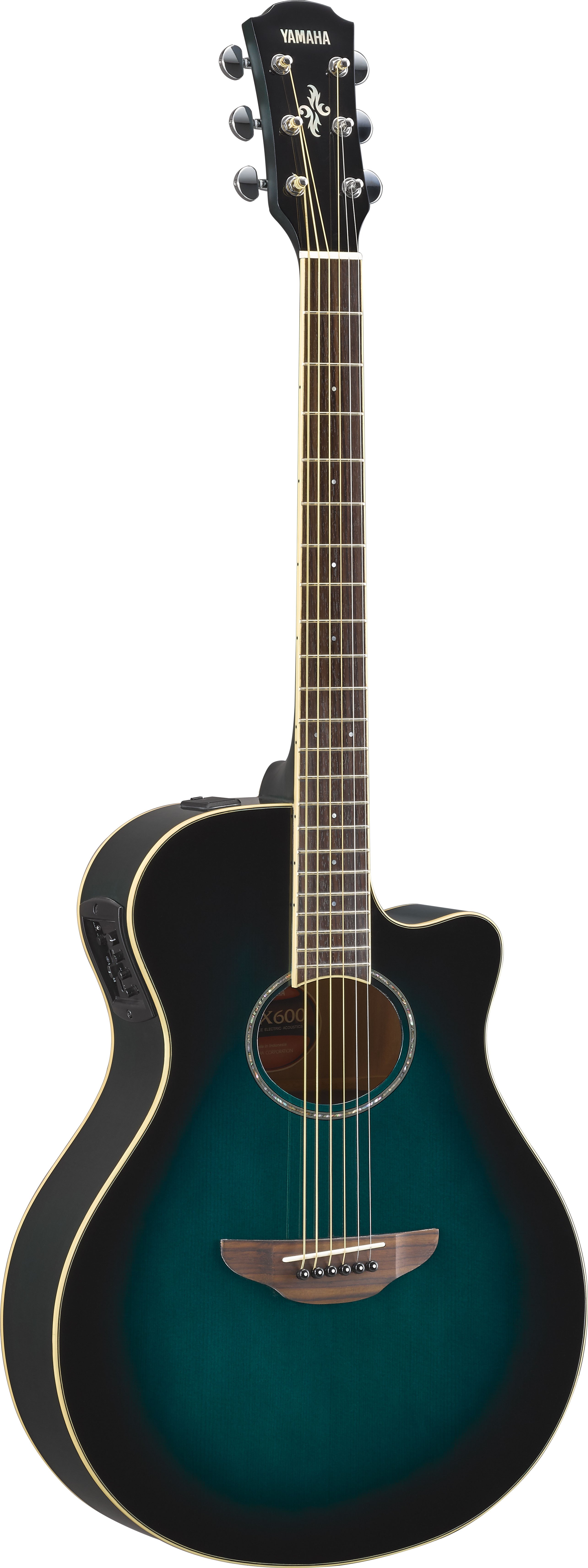 Yamaha Apx600 - Oriental Blue Burst - Guitare Electro Acoustique - Variation 1