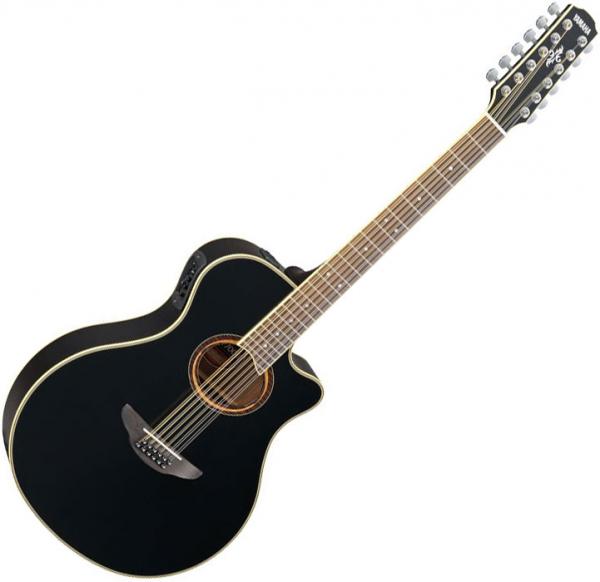 Guitare electro acoustique Yamaha APX700II-12 - Black