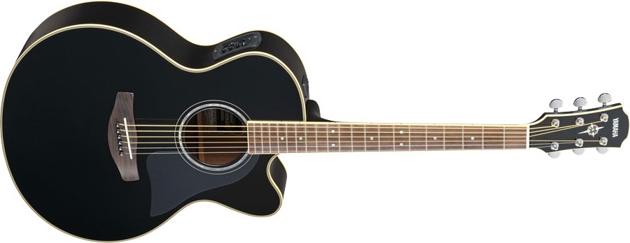 Yamaha Cpx 700 Ii - Black - Guitare Electro Acoustique - Variation 1