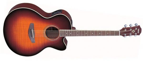 Guitare electro acoustique Yamaha CPX1000 - brown sunburst