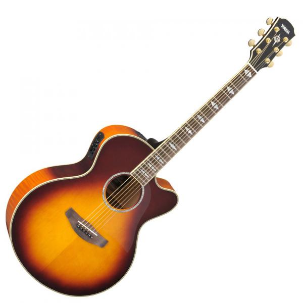 Guitare electro acoustique Yamaha CPX1000 - Brown sunburst