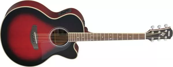 Guitare electro acoustique Yamaha CPX700II - dusk sun red
