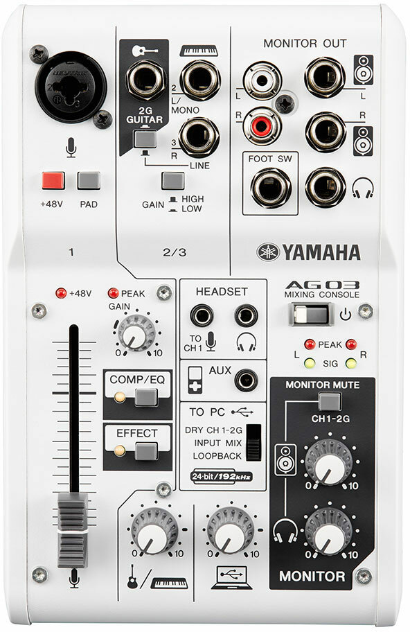 Yamaha Ag03 - Table De Mixage Analogique - Main picture