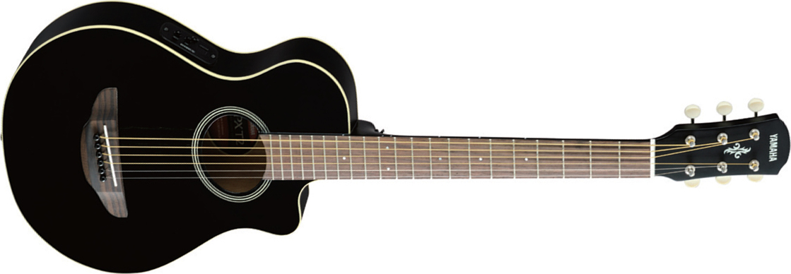 Yamaha Apxt2 - Black - Guitare Acoustique Voyage - Main picture