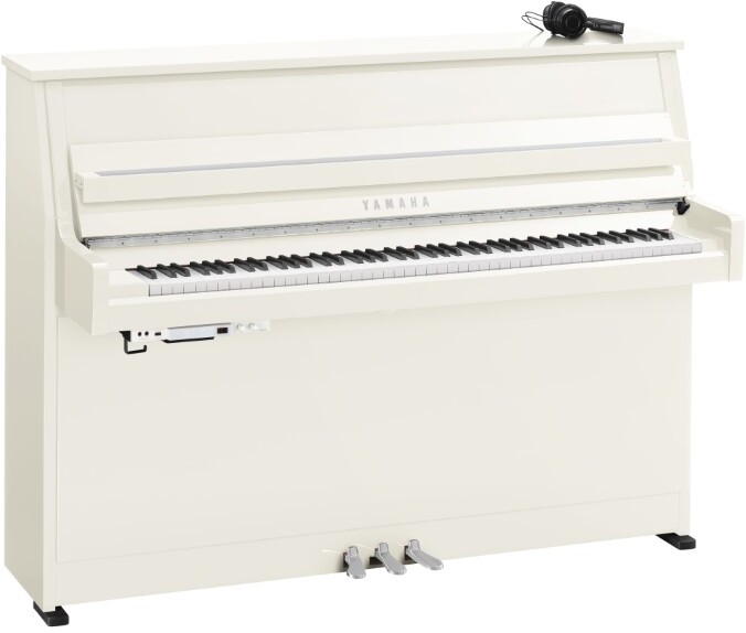 Yamaha B10 Pwhc Silent Piano - Chrome - Piano Droit - Main picture