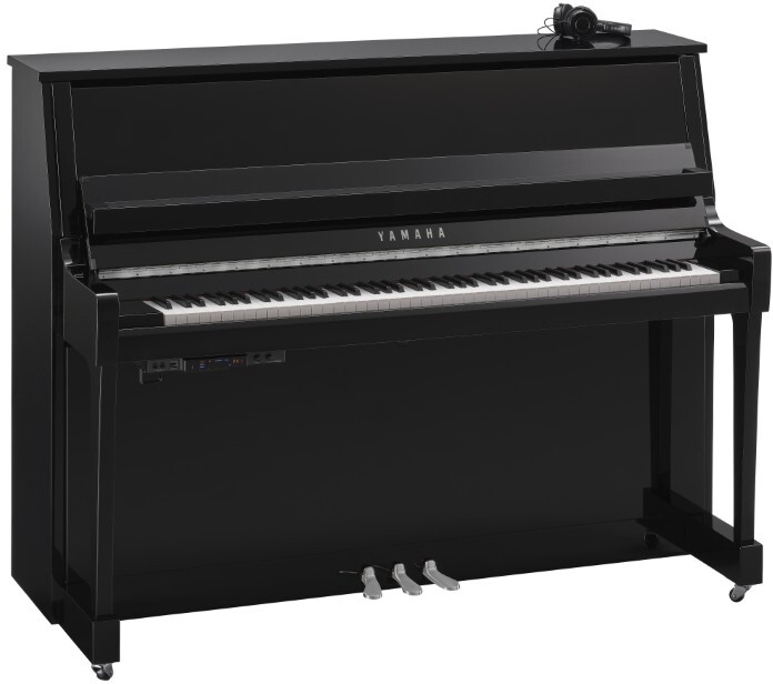 Yamaha B20 Pec Silent Piano - Chrome - Piano Droit - Main picture