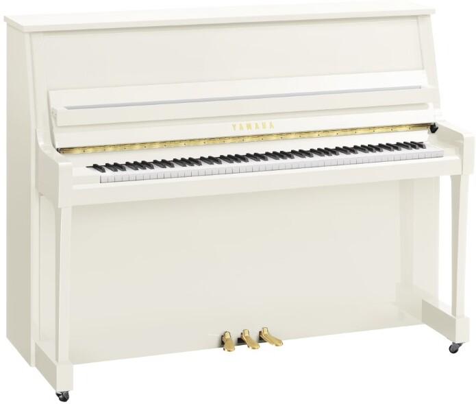 Yamaha B20 Pwh - Piano Droit - Main picture