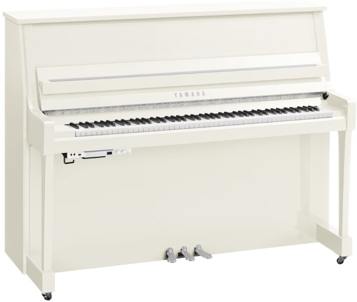 Yamaha B20 Pwhc Transacoustic - Chrome - Piano Droit - Main picture