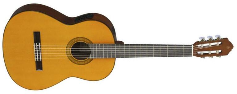 Yamaha Cgx102 - Natural Gloss - Guitare Classique Format 4/4 - Main picture