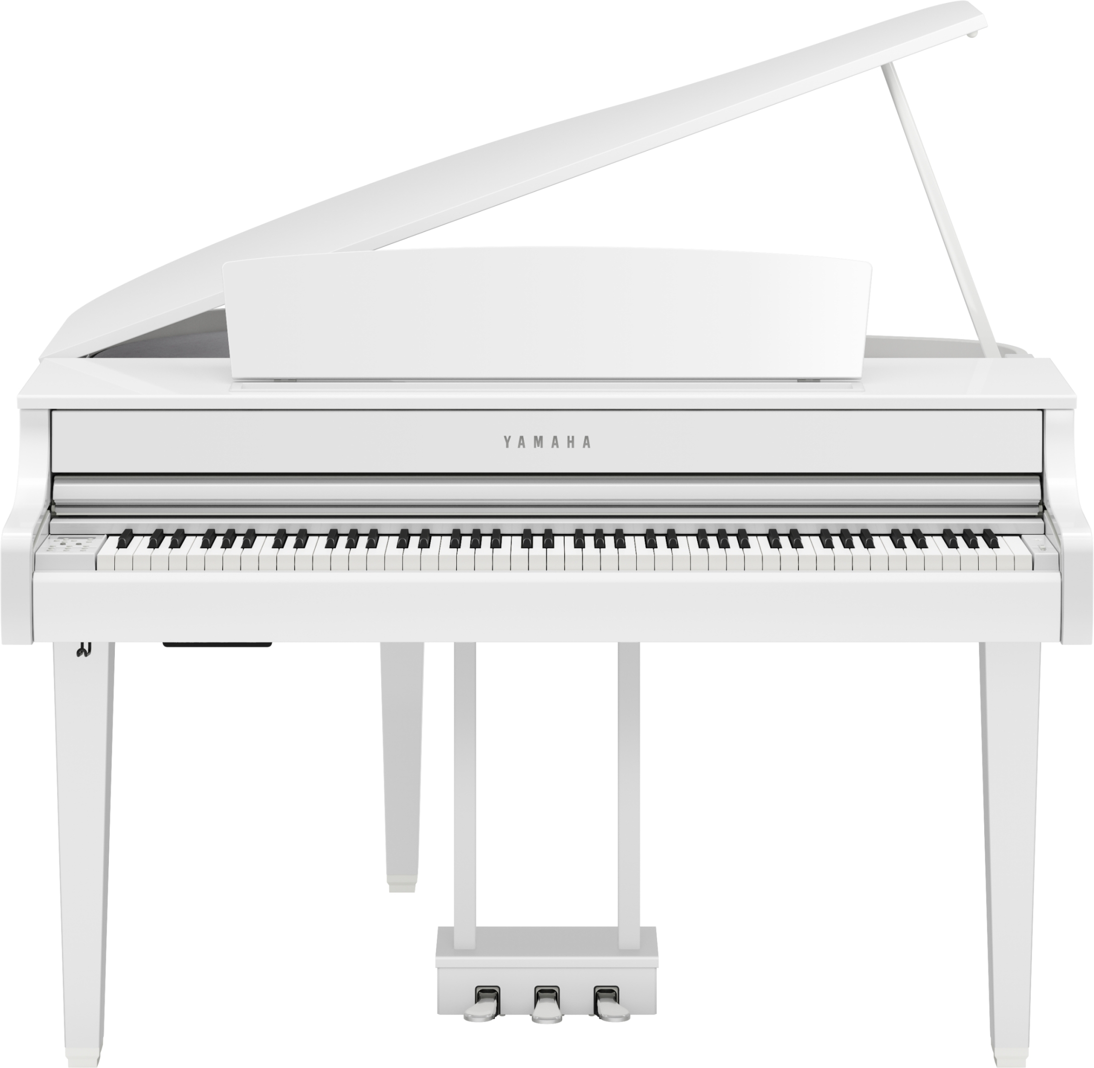 Yamaha Clp-865gp - Polished White - Piano NumÉrique Meuble - Main picture