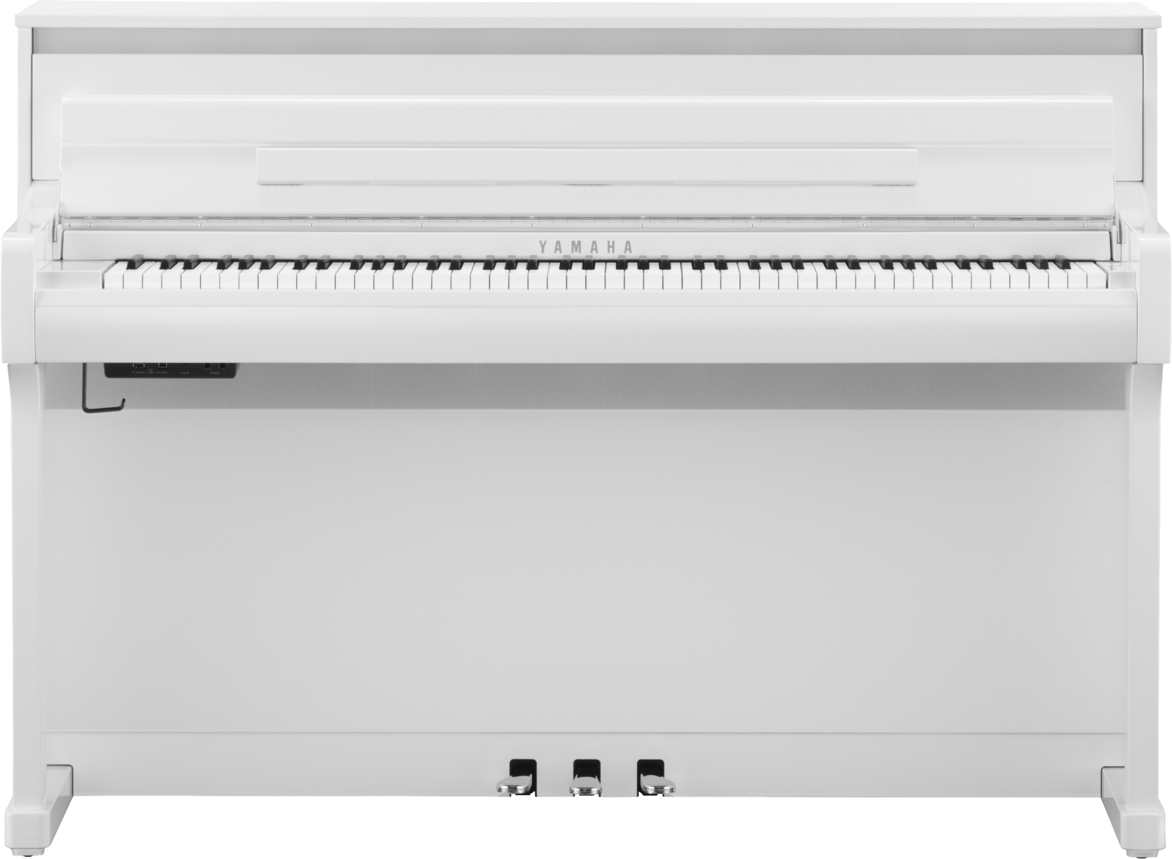 Yamaha Clp-885 - Polished White - Piano NumÉrique Meuble - Main picture