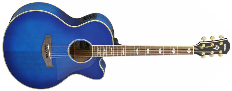 Yamaha Cpx1000 - Ultramarine - Guitare Electro Acoustique - Main picture