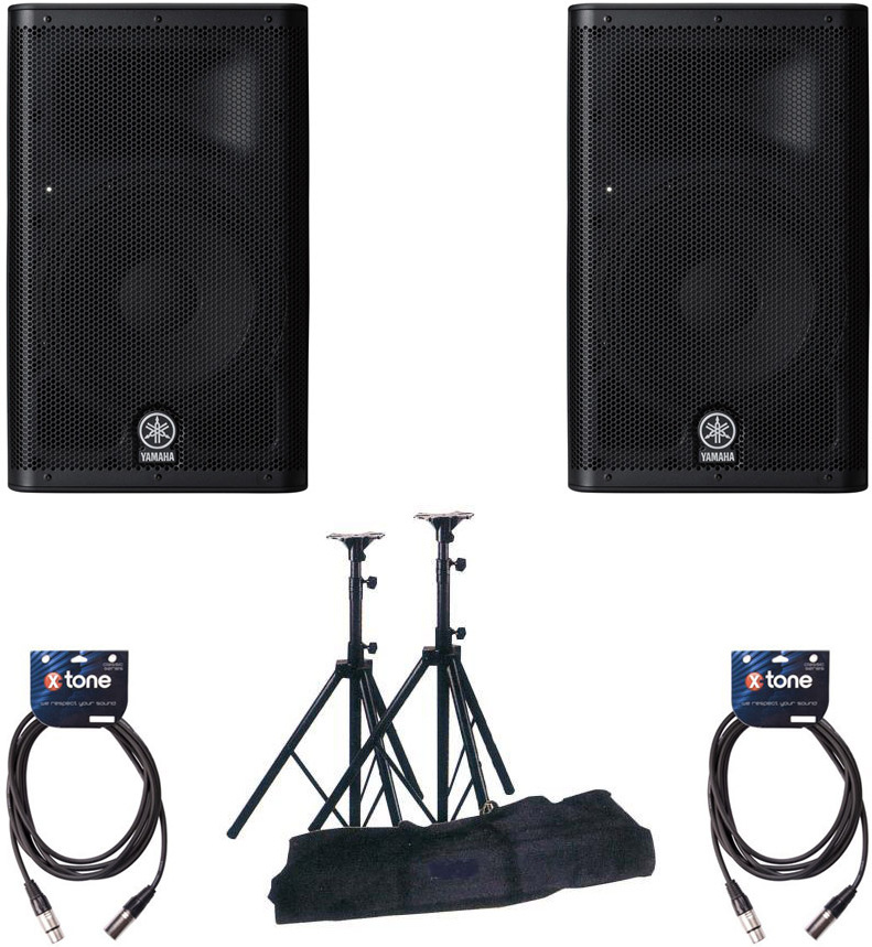 Yamaha Dxr8 X2 + Pieds D'enceintes + CÂble Xlr 6m - Pack Sonorisation - Main picture