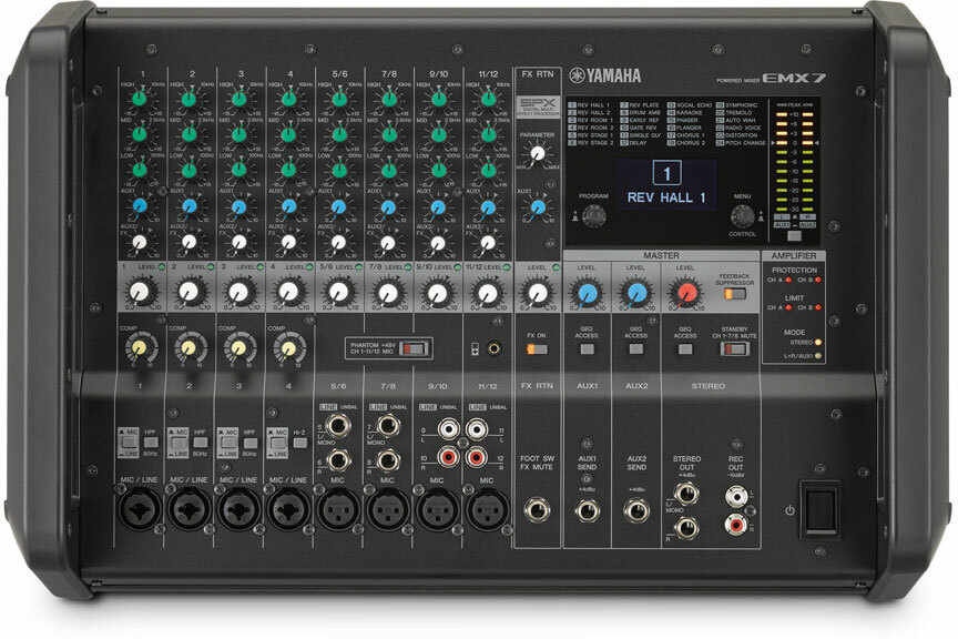 Yamaha Emx7 - Table De Mixage AmplifiÉe - Main picture