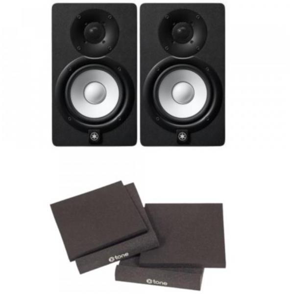 Pack home studio Yamaha HS5 Black (la paire) + mousses isolantes + xi 7000 Mousse Isolante Moniteurs (Paire)