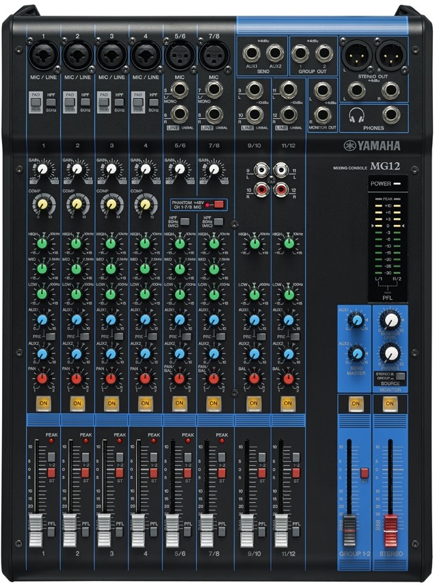 Yamaha Mg12 - Table De Mixage Analogique - Main picture