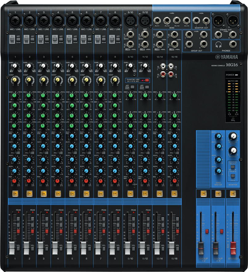 Yamaha Mg16 - Table De Mixage Analogique - Main picture