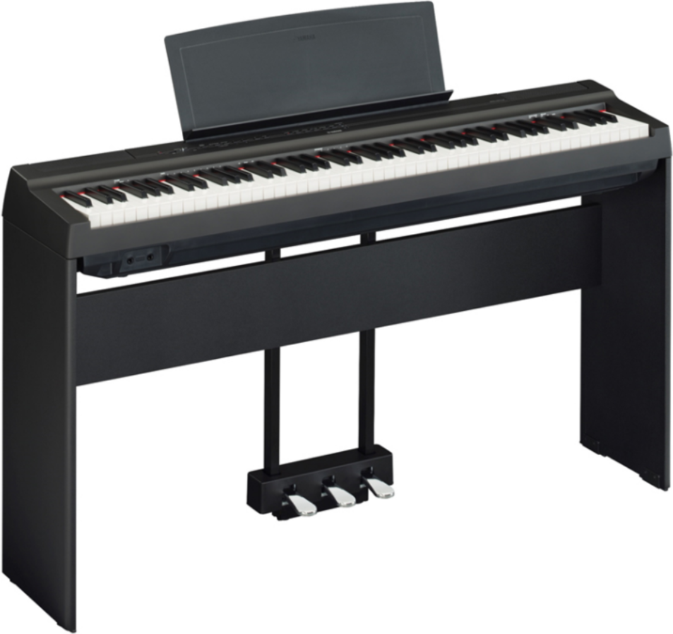 Yamaha P-125 Black + Pédalier Yamaha Lp-1 + Pied Yamaha Nl125b - Pack Clavier - Main picture