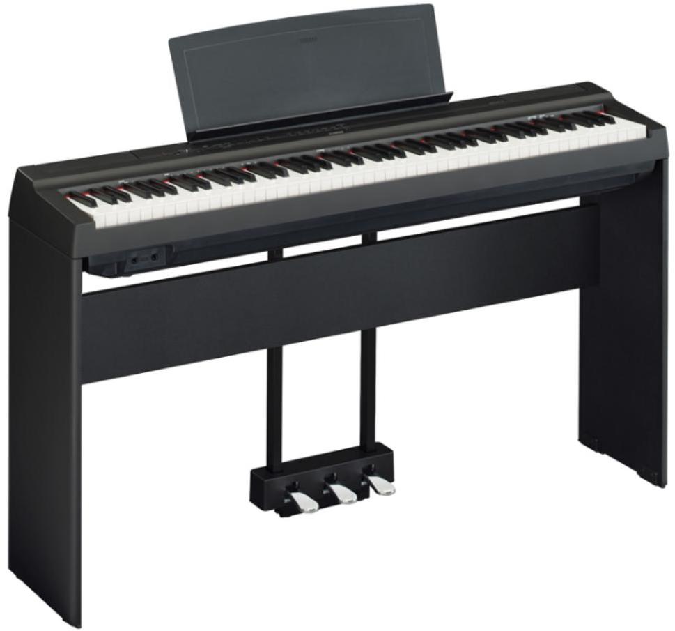 Pack clavier Yamaha P-125 black + Pédalier YAMAHA LP-1 + pied YAMAHA NL125B
