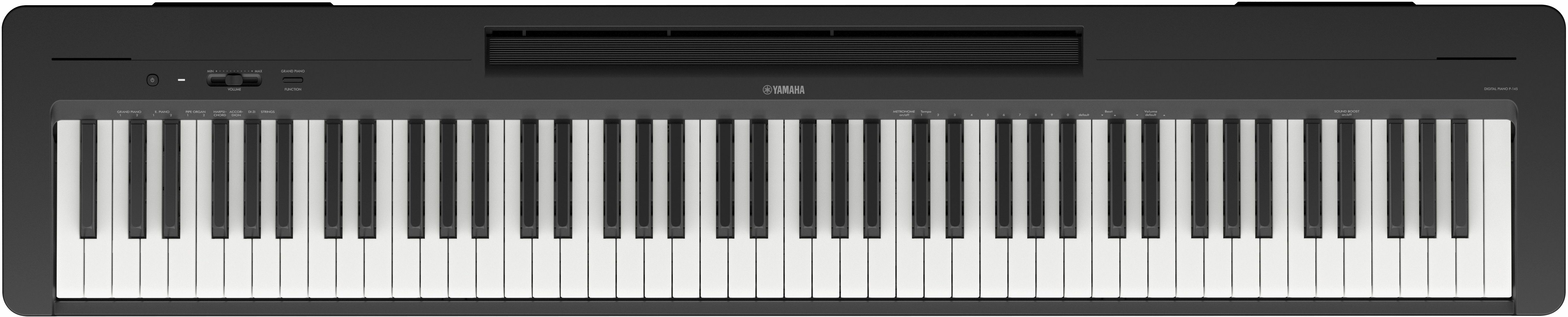 Yamaha P-145 Black - Piano NumÉrique Portable - Main picture
