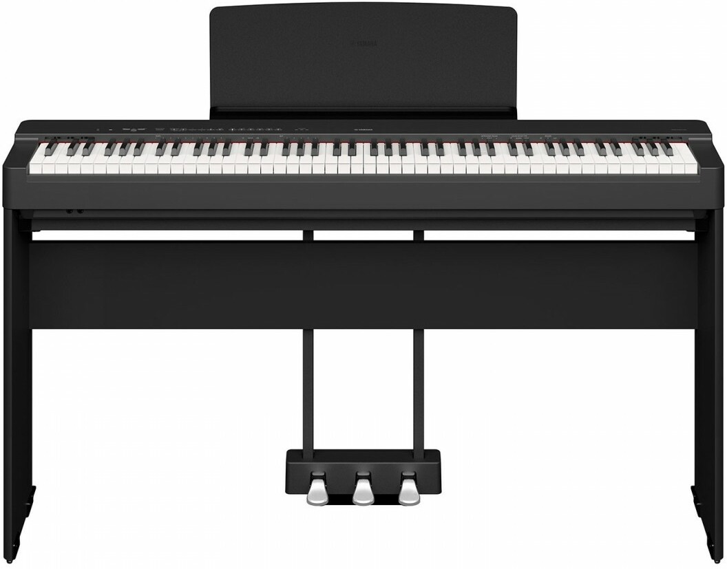 Yamaha P-225 Black  + L-200 B + Lp-1 PÉdalier Pour P225 - Piano NumÉrique Portable - Main picture