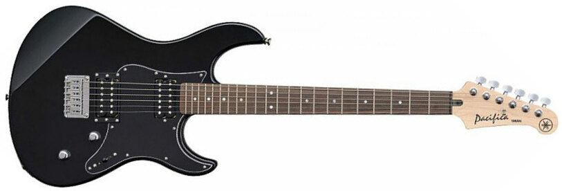 Yamaha Pacifica Pac120h Hh Ht Rw - Black - Guitare Électrique Forme Str - Main picture