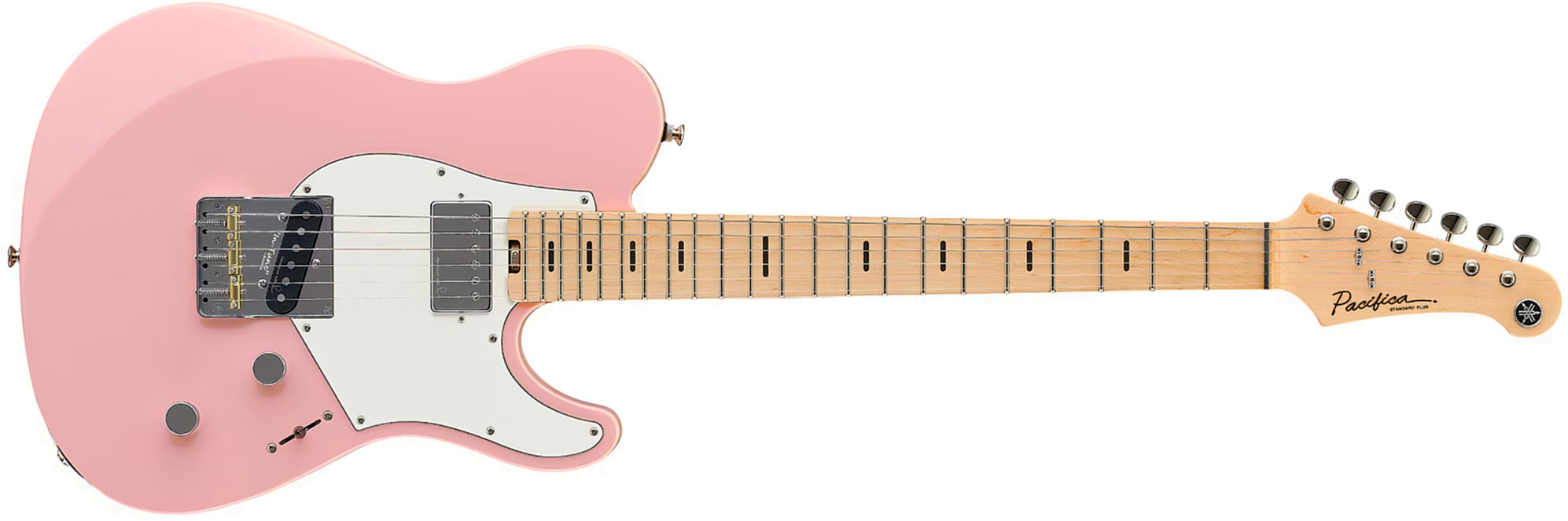 Yamaha Pacifica Sc Standard Plus Pacs+11sm Hs Ht Mn - Ash Pink - Guitare Électrique Forme Tel - Main picture