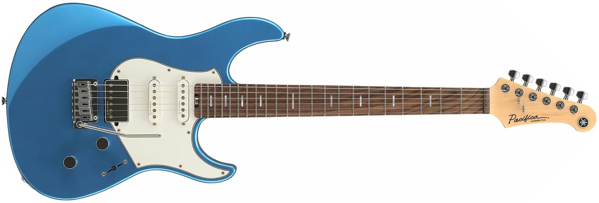 Yamaha Pacifica Standard Plus Pacs+12 Trem Hss Rw - Sparkle Blue - Guitare Électrique Forme Str - Main picture