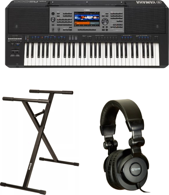 Yamaha Psr-a5000 + Stand Xh6102 + Casque X-hp1 - Pack Clavier SynthÉtiseur - Main picture