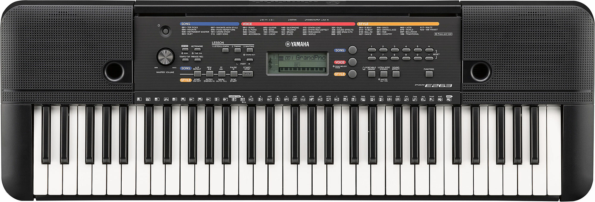 Yamaha Psr-e263 - - Clavier Arrangeur - Main picture