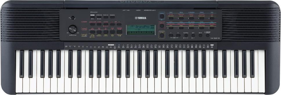 Yamaha PSR-E273 Clavier arrangeur – Instrument de musique à 61 touches  dynamiques, incluant un Bon Cadeau pour 2 Leçons en Ligne avec la Yamaha  Music