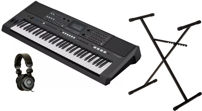 Yamaha Psr-e583  + Standard (xh 6101) + X-hp1 - Clavier Arrangeur - Main picture