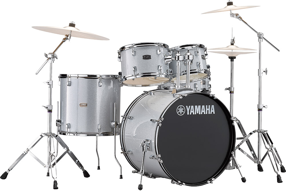 Yamaha Rydeen Stage 22 - 4 FÛts - Silver Glitter - Batterie Acoustique Stage - Main picture