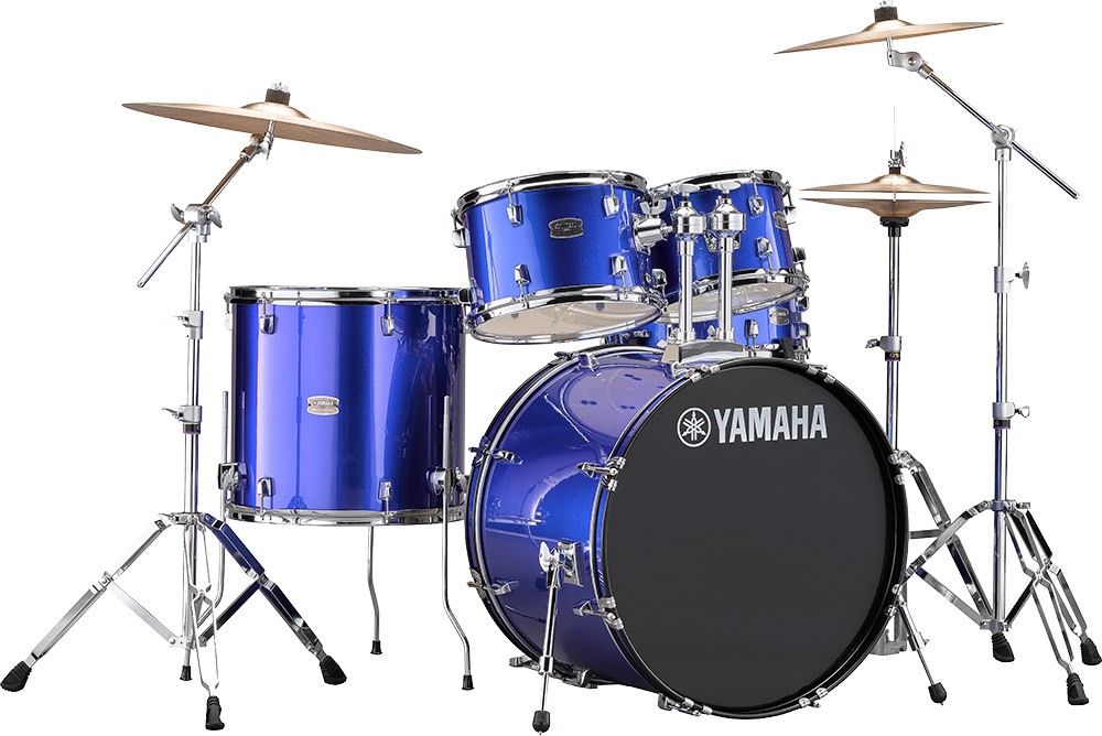 Yamaha Rydeen Stage 22 + Cymbales - 4 FÛts - Fine Blue - Batterie Acoustique Stage - Main picture