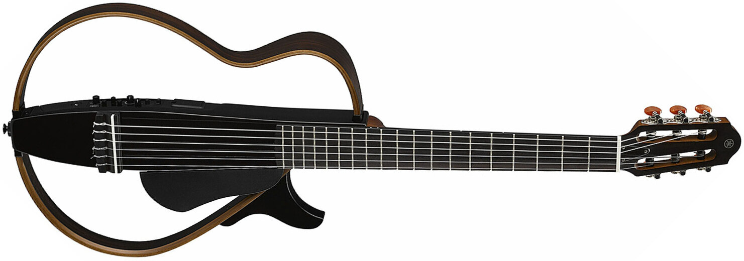 Yamaha Silent Guitar Slg200n - Translucent Black Gloss - Guitare Classique Format 4/4 - Main picture