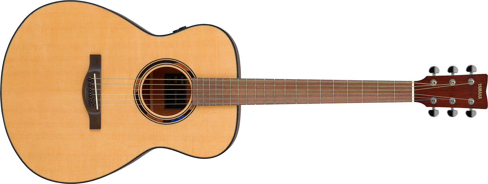 Yamaha Tas1e Transacoustic Concert Epicea Acajou Noy - Natural - Guitare Folk - Main picture