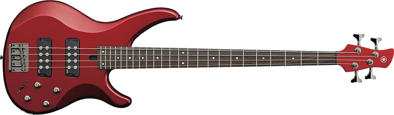 Yamaha Trbx304 Car - Candy Apple Red - Basse Électrique Solid Body - Main picture