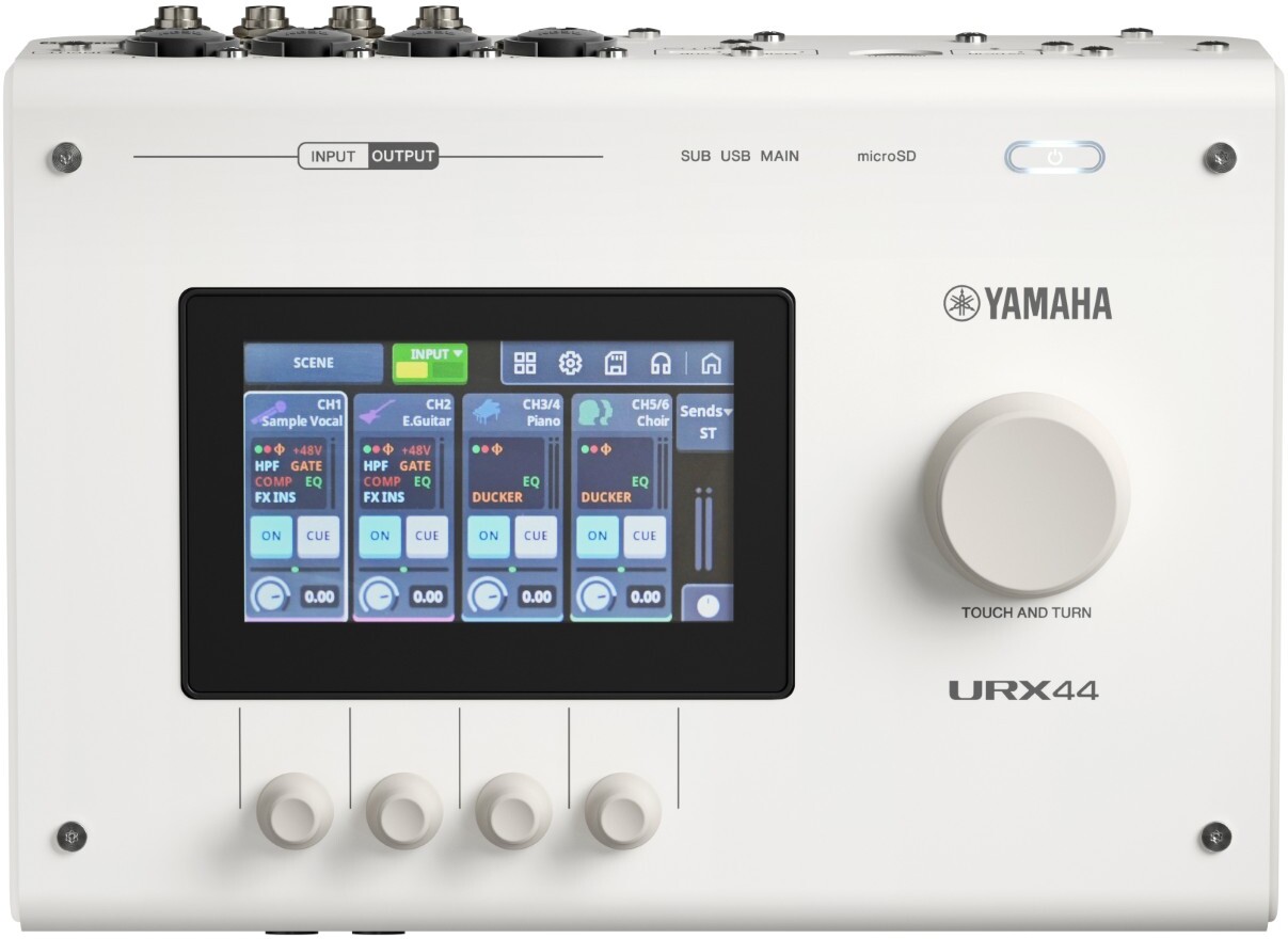 Yamaha Urx 44 White - Carte Son Usb - Main picture