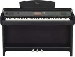 Piano numérique meuble Yamaha CVP-705 - Black walnut