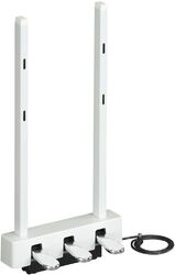 Stand & support clavier Yamaha LP-1WH Pedalier Blanc Pour P121/P125/P225/ P515