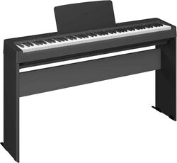 Piano numérique portable Yamaha P-145 Black  + Stand Yamaha L-100 B