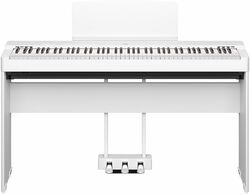 Piano numérique portable Yamaha P-225 White  + L-200 W + LP-1WH Pedalier Blanc Pour P225