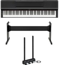 Piano numérique portable Yamaha P-S500 B + Stand L 300 B + pédalier LP-1