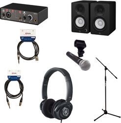 Pack home studio Yamaha UR12 MK3 Noir - Bundle