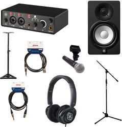 Pack home studio Yamaha UR22 MK3 Noir Bundle
