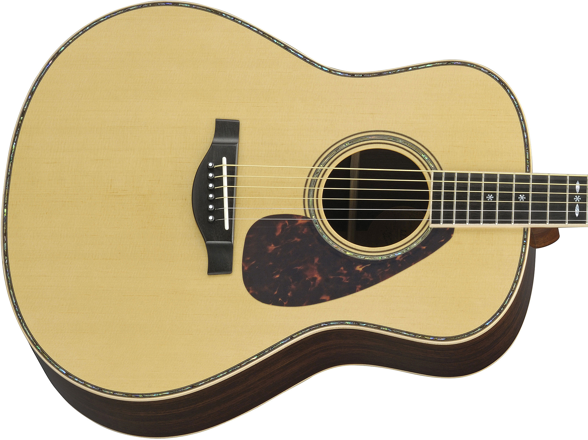 Yamaha Custom Shop Ll36 Are Japon Dreadnought Epicea Palissandre - Natural - Guitare Electro Acoustique - Variation 2