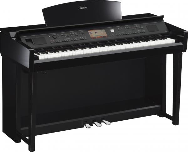 Piano numérique meuble Yamaha CVP-705 expo - polished ebony