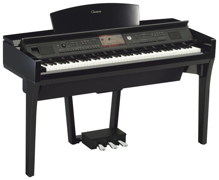 Yamaha Cvp-709pe - Laqué Noir - Piano NumÉrique Meuble - Variation 1