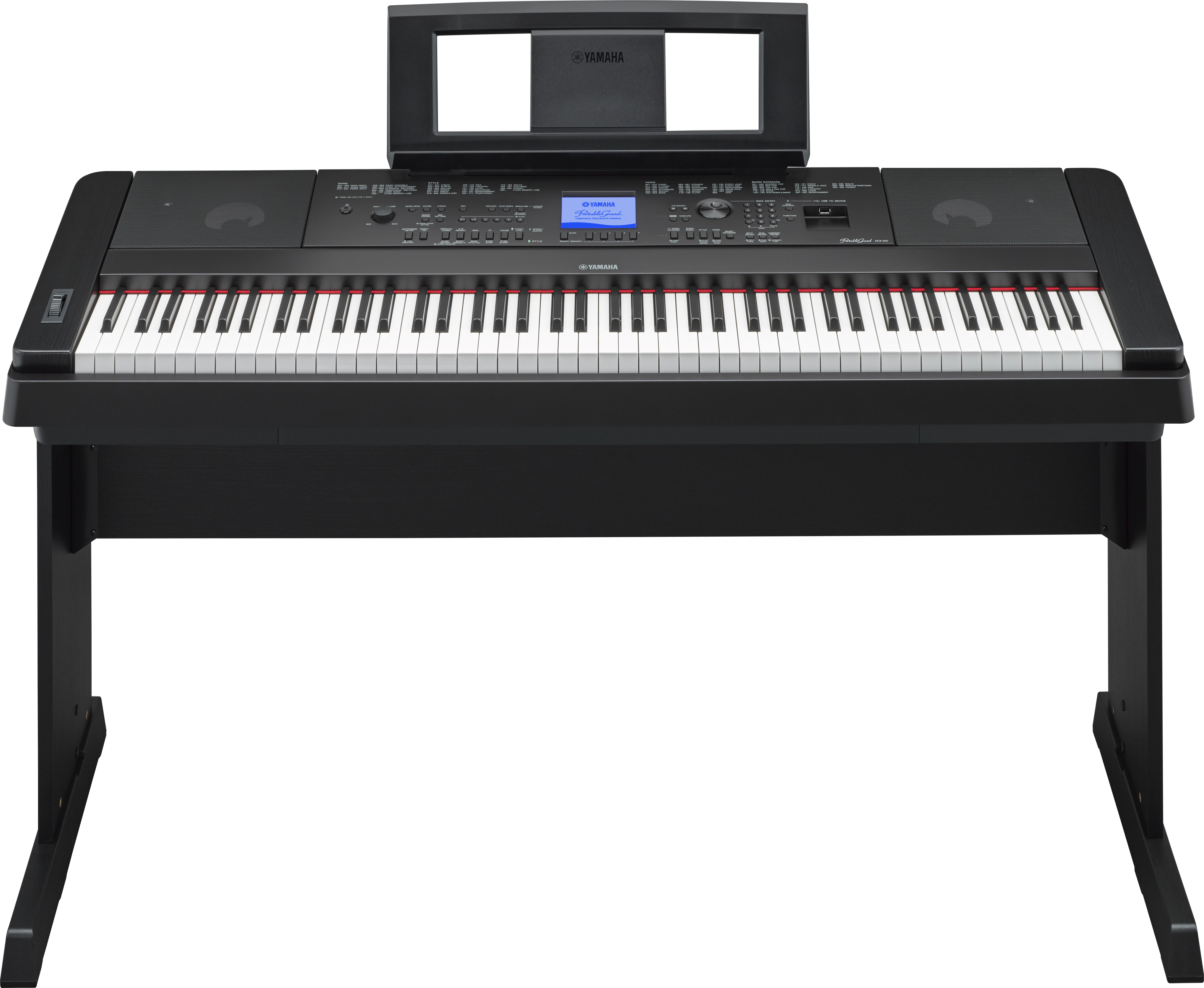 Yamaha Dgx-660 - Black - Piano NumÉrique Meuble - Variation 1