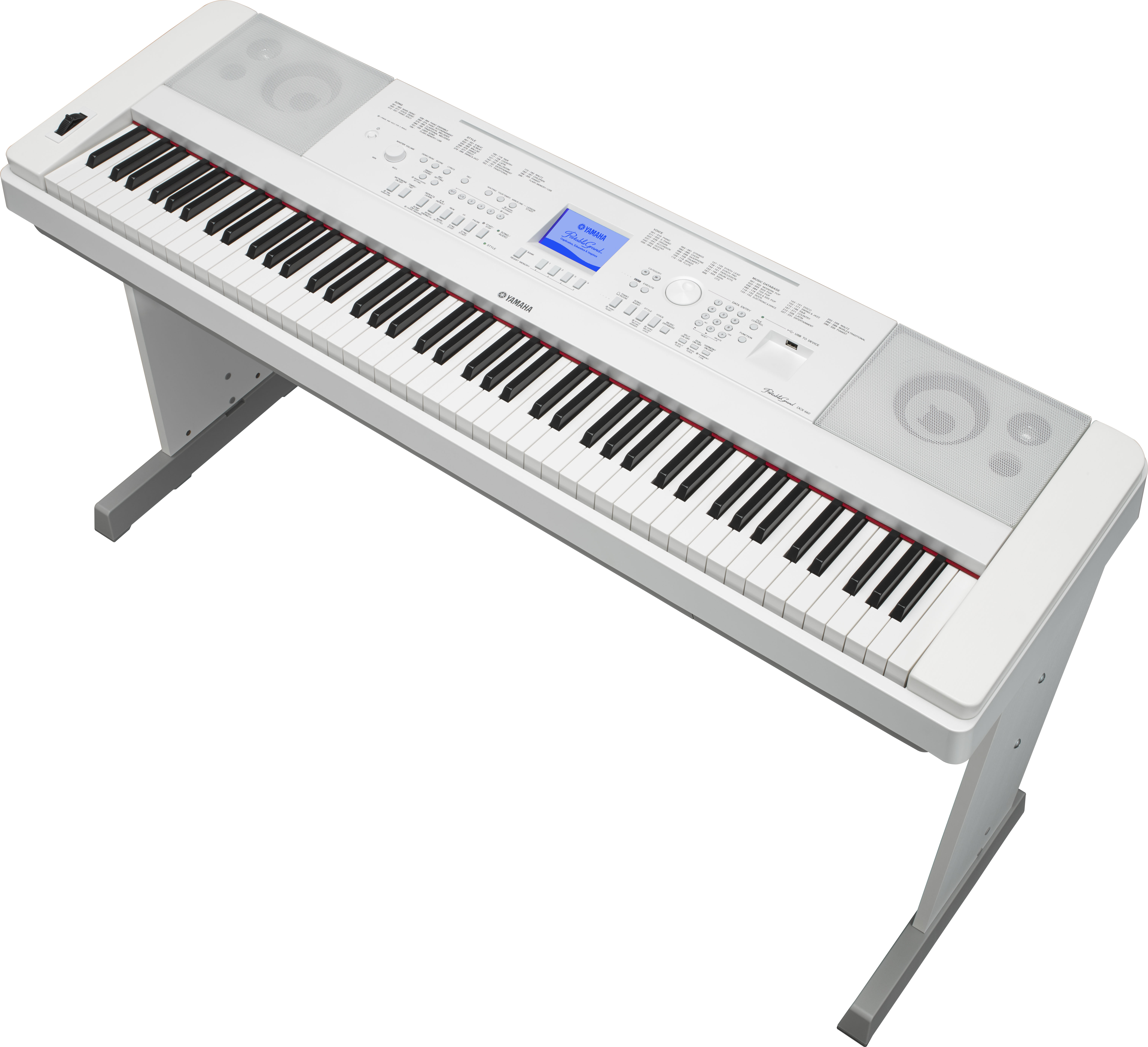 Yamaha Dgx-660 - White - Piano NumÉrique Meuble - Variation 3